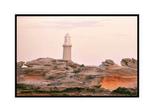 Load image into Gallery viewer, Lighthouse Photography Artwork of Bathurst Point Lighthouse Artwork. Canvas Print with Black Frame.  
