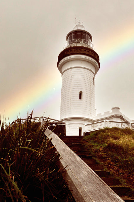 Lighthouse Photography Artwork of Cape Byron Lighthouse. Unframed Print.