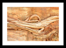 Load image into Gallery viewer, Pilbara Photography Artwork of Entwined Tree Roots in the Karijini National Park. Fine Art Print with Black Frame.
