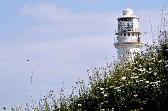 Lighthouse Photography Artwork of Flamborough Head Lighthouse. Unframed Print. 