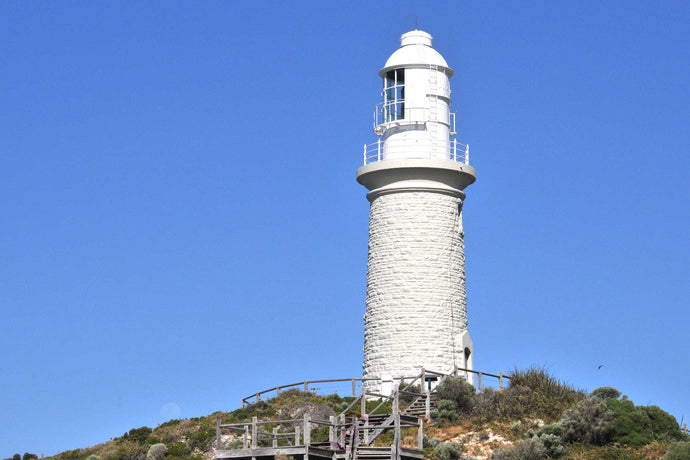 Lighthouse Photography Artwork of Bathusrt Lighthouse. Fine Art Print. 