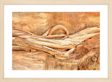 Load image into Gallery viewer, Pilbara Photography Artwork of Entwined Tree Roots in the Karijini National Park. Fine Art Print with Wood Frame. 
