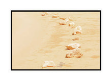 Load image into Gallery viewer, Inspirational Landscape Wall Art, yellow, sandy, weathered limestone rocks, carved by wind and  time, path to follow, Pinnacles, Western Australia, Framed Prints, Canvas, Acrylic
