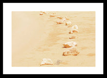 Load image into Gallery viewer, Inspirational Landscape Wall Art, yellow, sandy, weathered limestone rocks, carved by wind and  time, path to follow, Pinnacles, Western Australia, Framed Prints, Canvas, Acrylic
