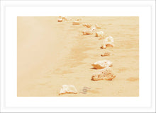 Load image into Gallery viewer, Inspirational Landscape Wall Art, yellow, sandy, weathered limestone rocks, carved by wind and  time, path to follow, Pinnacles, Western Australia, Framed Prints, Canvas, Acrylic
