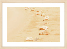 Load image into Gallery viewer, Inspirational Landscape Wall Art, yellow, sandy, weathered limestone rocks, carved by wind and  time, path to follow, Pinnacles, Western Australia, Framed Prints, Canvas, Acrylic
