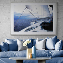 Load image into Gallery viewer, Yacht Wall Art, jib sheet, yacht Madeline, 41ft Beneteau, Bunbury, Western Australia, Framed Prints, Canvas, Acrylic
