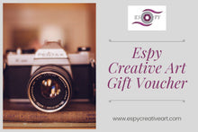 Load image into Gallery viewer, Espy Creative Art Gift Card
