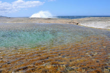 Load image into Gallery viewer, Ocean Photography Wall Art Print of a colourful rock pool filled by the ocean&#39;s waves and tides, taken at Madfish Bay, Denmark, Western Australia. Unframed Print.
