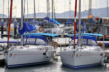 Load image into Gallery viewer, Yacht Wall Art, Sunsail charter yachts, Langkawi Marina, Malaysia, Framed Prints, Canvas, Acrylic
