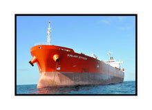 Load image into Gallery viewer, Cargo Ship Wall Art, Sunlight Express tanker, anchored in Gage Roads, Fremantle Port, Western Australia, Framed Prints, Canvas, Acrylic
