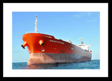 Load image into Gallery viewer, Cargo Ship Wall Art, Sunlight Express tanker, anchored in Gage Roads, Fremantle Port, Western Australia, Framed Prints, Canvas, Acrylic
