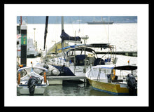 Load image into Gallery viewer, Yacht Wall Art, yacht Sydney, mooring pen, Langkawi Yacht Club marina, Malaysia, Framed Prints, Canvas, Acrylic
