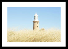 Load image into Gallery viewer, Lighthouse Artwork Vlamingh Lighthouse. Photography Fine Art Print with Black Frame.
